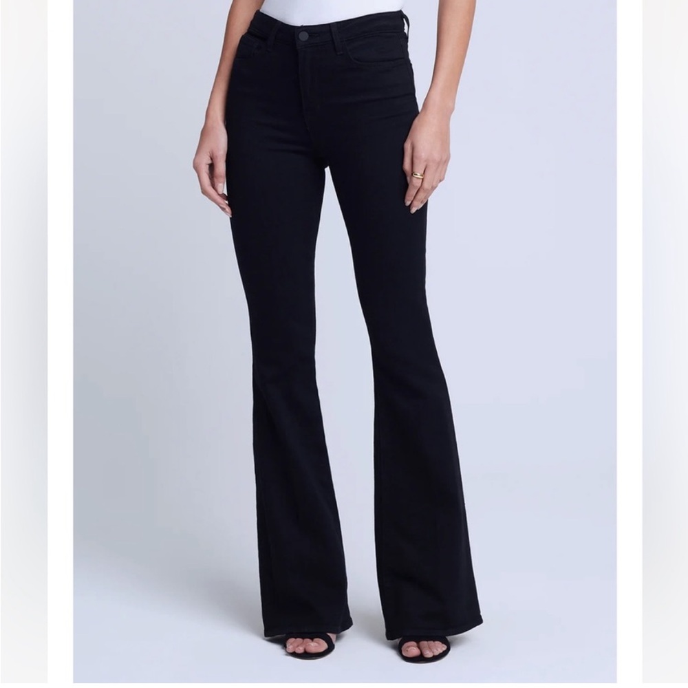 L'AGENCE Black Flare & Wide Leg Jeans